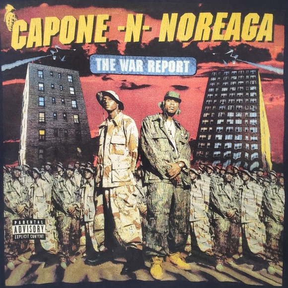 Rare Supreme Capone N Noreaga 'The War Report' Tee - Picture 7 of 7